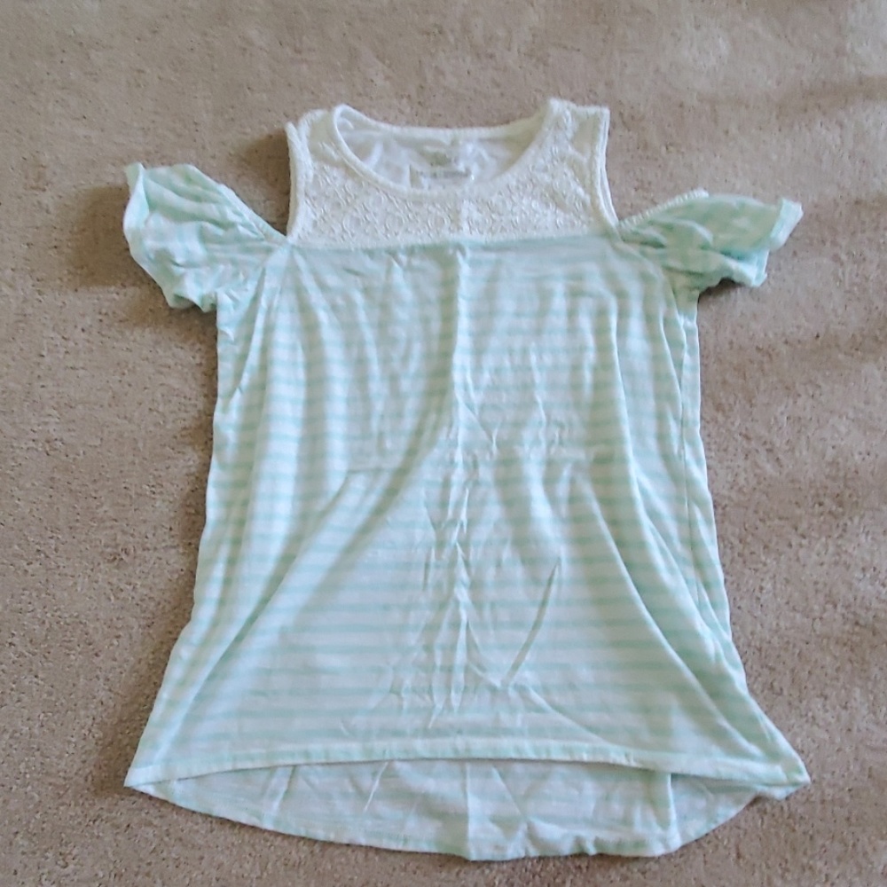 Turquoise Girls Top